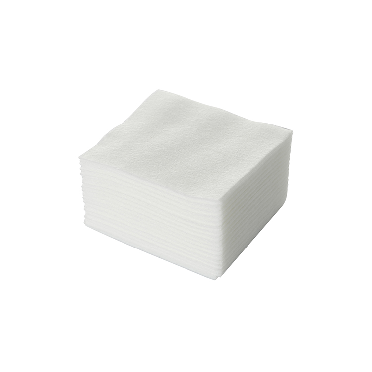 Pad Make Up Nonwoven indiúscartha le haghaidh masc remover makeup