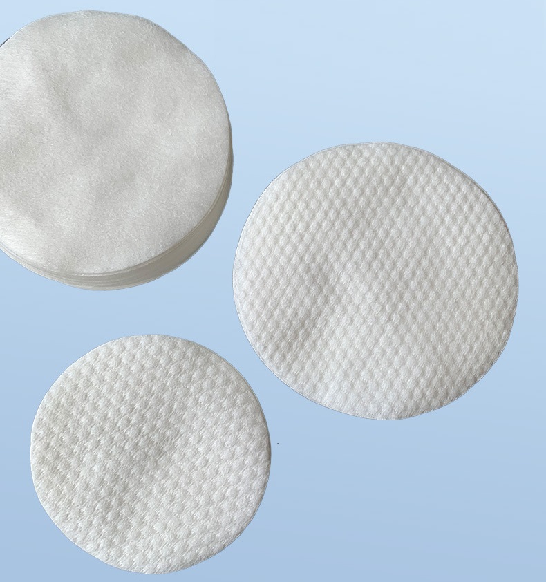 Pad Make Up Nonwoven indiúscartha le haghaidh masc remover makeup