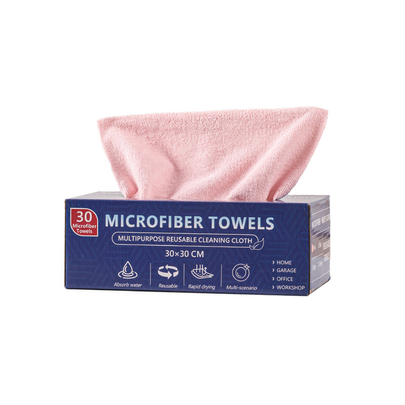 Tuáillí glantacháin microfiber ultra-fíon indiúscartha